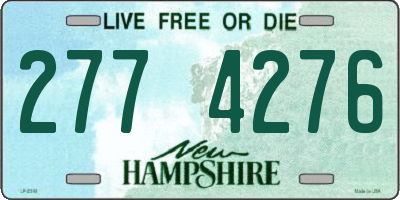 NH license plate 2774276