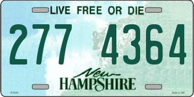 NH license plate 2774364