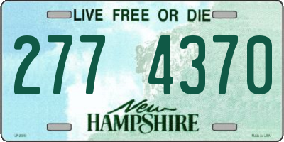 NH license plate 2774370