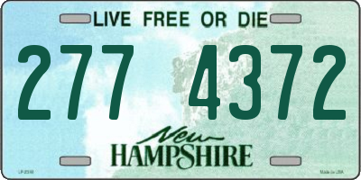 NH license plate 2774372