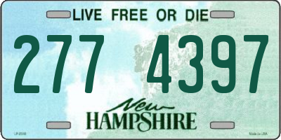 NH license plate 2774397