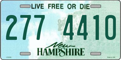 NH license plate 2774410