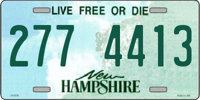 NH license plate 2774413