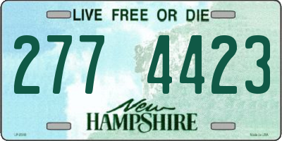 NH license plate 2774423