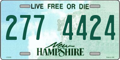 NH license plate 2774424