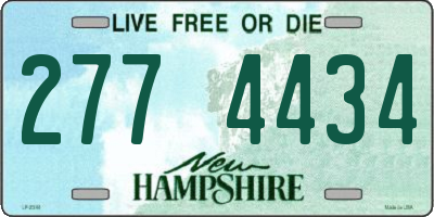 NH license plate 2774434