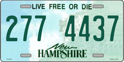 NH license plate 2774437