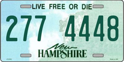 NH license plate 2774448