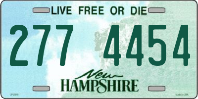 NH license plate 2774454