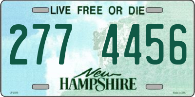 NH license plate 2774456