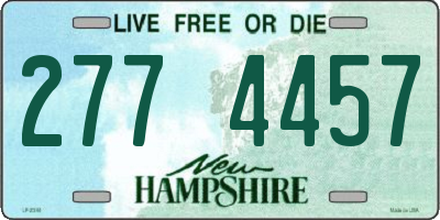 NH license plate 2774457