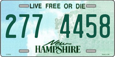 NH license plate 2774458