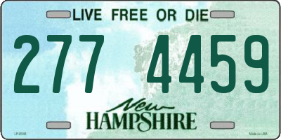 NH license plate 2774459