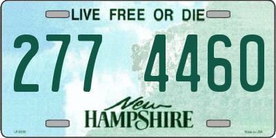 NH license plate 2774460