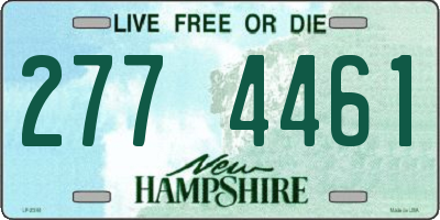 NH license plate 2774461