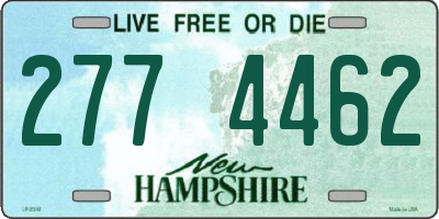 NH license plate 2774462