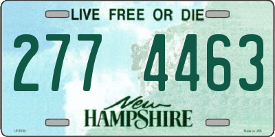 NH license plate 2774463