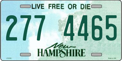 NH license plate 2774465