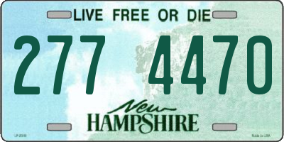 NH license plate 2774470