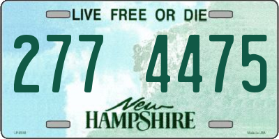 NH license plate 2774475