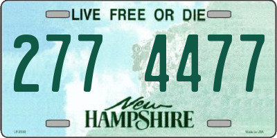NH license plate 2774477