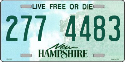NH license plate 2774483