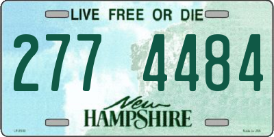 NH license plate 2774484