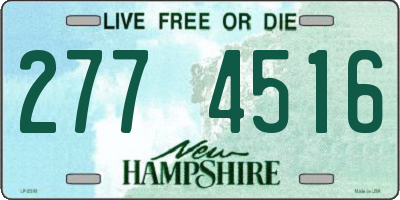 NH license plate 2774516