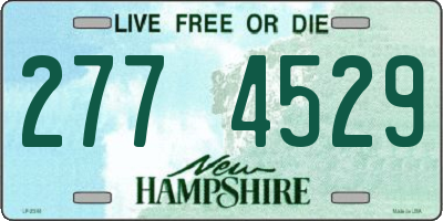 NH license plate 2774529