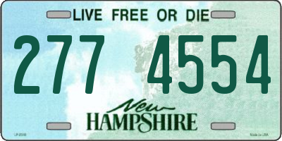NH license plate 2774554