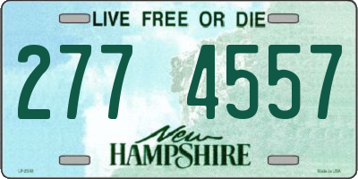 NH license plate 2774557