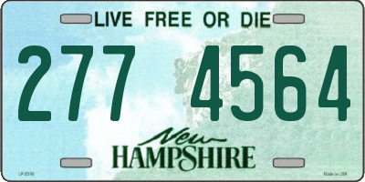 NH license plate 2774564