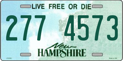 NH license plate 2774573