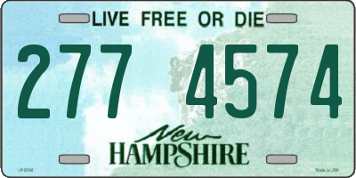NH license plate 2774574