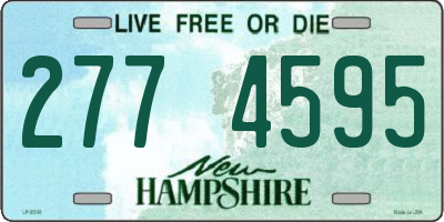 NH license plate 2774595