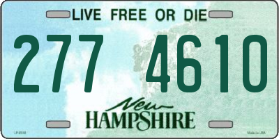 NH license plate 2774610