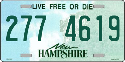 NH license plate 2774619