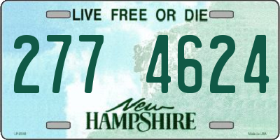 NH license plate 2774624