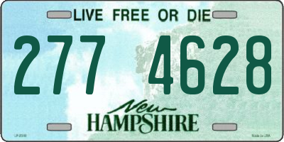 NH license plate 2774628