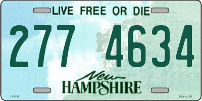 NH license plate 2774634