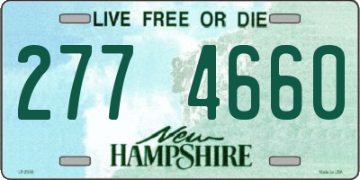 NH license plate 2774660