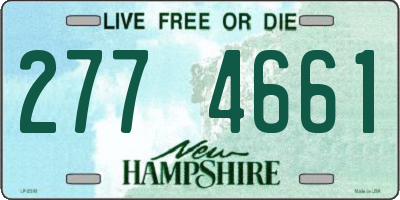 NH license plate 2774661