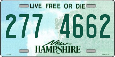 NH license plate 2774662