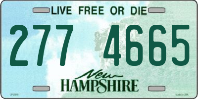 NH license plate 2774665