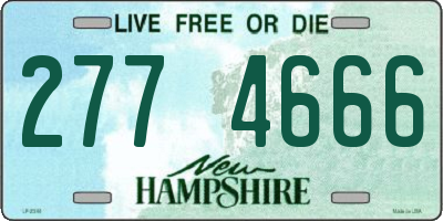 NH license plate 2774666