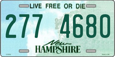 NH license plate 2774680