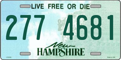 NH license plate 2774681