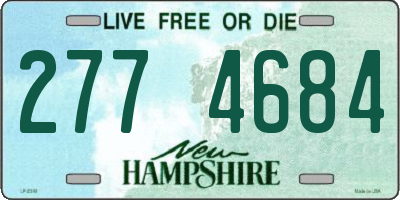 NH license plate 2774684