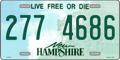NH license plate 2774686