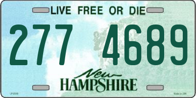 NH license plate 2774689